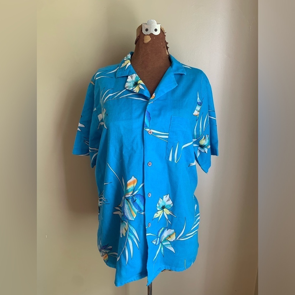 Vintage hawaiian shirt,, shore things vintage shirt